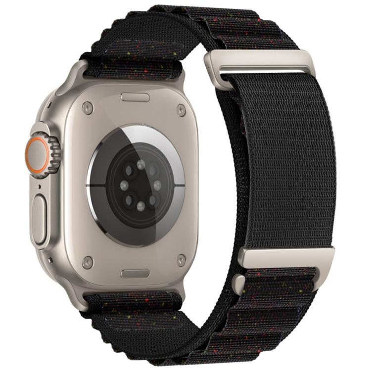 Bracelet de Montre en Nylon C Boucle Deux Sections Haute Montagne, Pour Apple Watch 46mm / 49mm / 45mm / 44mm, Pour Apple Watch 42mm / 41mm / 40mm / 38mm