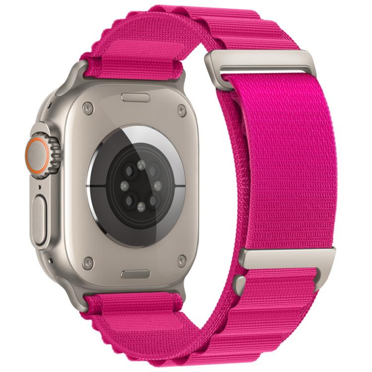 Bracelet de Montre en Nylon C Boucle Deux Sections Haute Montagne, Pour Apple Watch 46mm / 49mm / 45mm / 44mm, Pour Apple Watch 42mm / 41mm / 40mm / 38mm