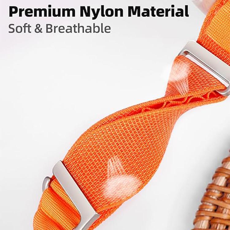 Bracelet de Montre en Nylon C Boucle Deux Sections Haute Montagne, Pour Apple Watch 46mm / 49mm / 45mm / 44mm, Pour Apple Watch 42mm / 41mm / 40mm / 38mm