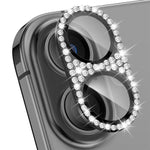 ENKAY Hat-Prince Blink Diamond Film en verre trempé en alliage d'aluminium pour objectif d'appareil photo, pour iPhone 17 Pro Max, pour iPhone 17 Pro, pour iPhone 17