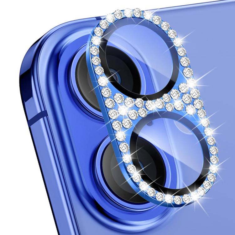 ENKAY Hat-Prince Blink Diamond Film en verre trempé en alliage d'aluminium pour objectif d'appareil photo, pour iPhone 17 Pro Max, pour iPhone 17 Pro, pour iPhone 17