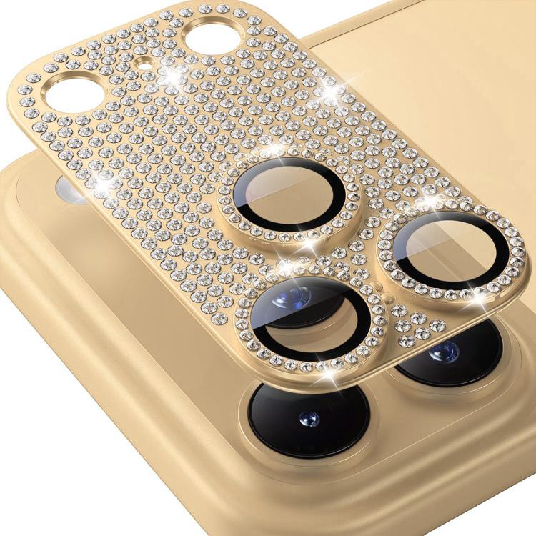 ENKAY Hat-Prince Blink Diamond Film en verre trempé en alliage d'aluminium pour objectif d'appareil photo, pour iPhone 17 Pro Max, pour iPhone 17 Pro, pour iPhone 17