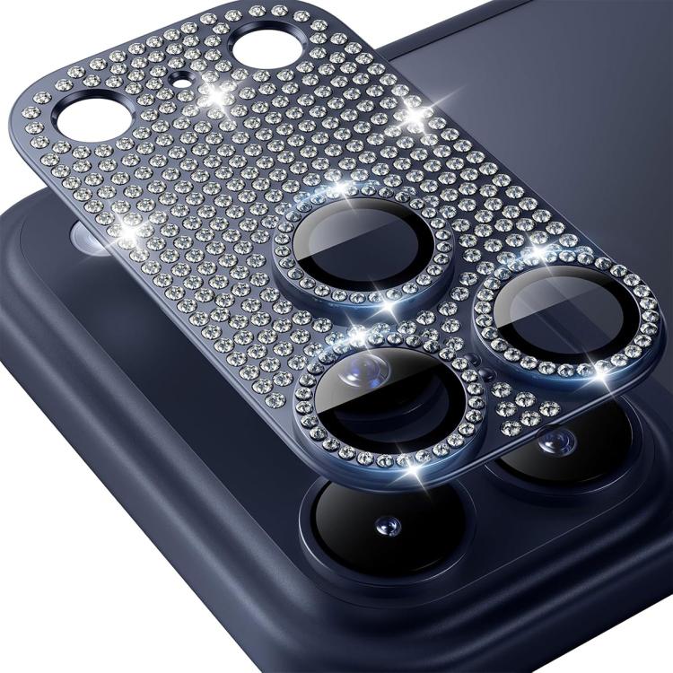 ENKAY Hat-Prince Blink Diamond Film en verre trempé en alliage d'aluminium pour objectif d'appareil photo, pour iPhone 17 Pro Max, pour iPhone 17 Pro, pour iPhone 17