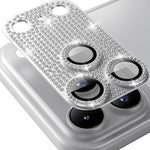ENKAY Hat-Prince Blink Diamond Film en verre trempé en alliage d'aluminium pour objectif d'appareil photo, pour iPhone 17 Pro Max, pour iPhone 17 Pro, pour iPhone 17