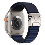 Bracelet de montre en nylon avec boucle parachute pour Apple Watch 46 mm / 49 mm / 45 mm / 44 mm, pour Apple Watch 42 mm / 41 mm / 40 mm / 38 mm
