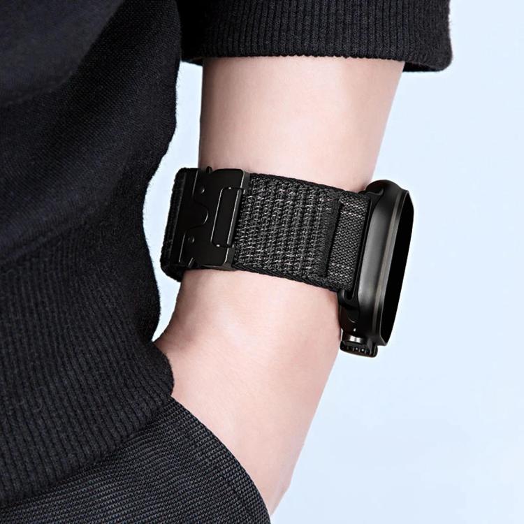 Bracelet de montre en nylon tressé avec motif de montagne et boucle de parachute, pour Apple Watch 46mm / 49mm / 45mm / 44mm, pour Apple Watch 42mm / 41mm / 40mm / 38mm