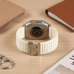 Bracelet de montre en nylon tressé avec motif de montagne et boucle de parachute, pour Apple Watch 46mm / 49mm / 45mm / 44mm, pour Apple Watch 42mm / 41mm / 40mm / 38mm