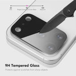 ENKAY Hat-Prince Film en verre trempé noir 9H pour objectif d'appareil photo arrière, pour iPhone 17 Pro Max, pour iPhone 17 Pro, pour iPhone 17, pour iPhone Air