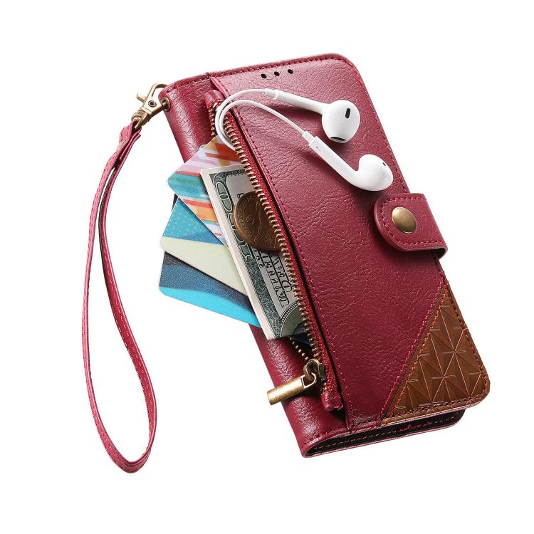 Étui portefeuille à fermeture éclair en cuir vegan avec sangle, pour iPhone 17 Pro Max, pour iPhone 17 Pro, pour iPhone 17, pour iPhone Air, pour iPhone 16 Pro Max, pour iPhone 16 Pro, pour iPhone 16 Plus, pour iPhone 16