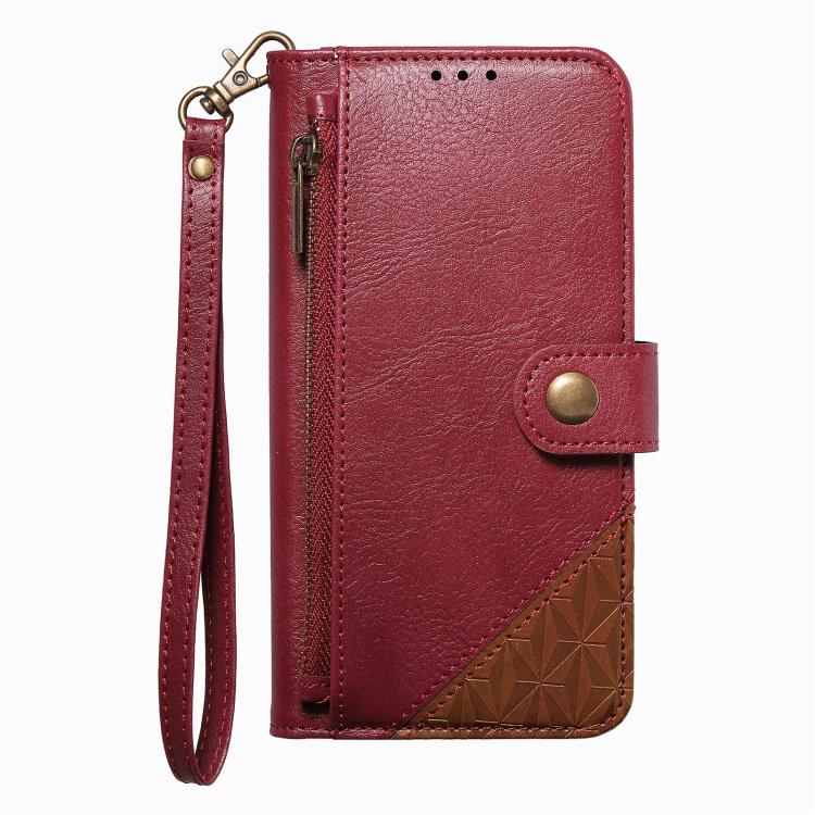 Coque de téléphone en cuir végétalien avec portefeuille à fermeture éclair et sangle, pour iPhone 15 Pro Max, pour iPhone 15 Pro, pour iPhone 15 Plus, pour iPhone 15