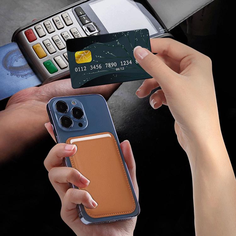 Porte-cartes magnétique en sergé à tissage fin ultra-résistant