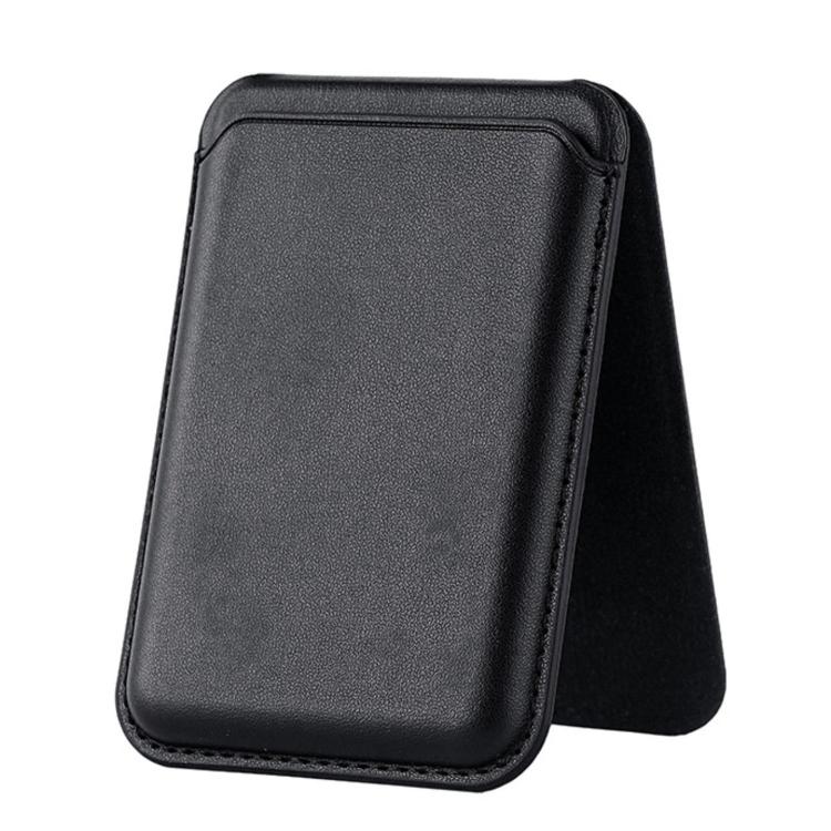 Porte-cartes en cuir végétalien magnétique A-Frame