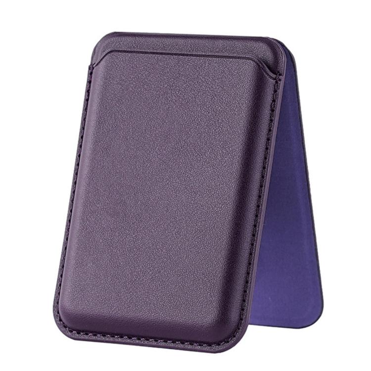 Porte-cartes en cuir végétalien magnétique A-Frame
