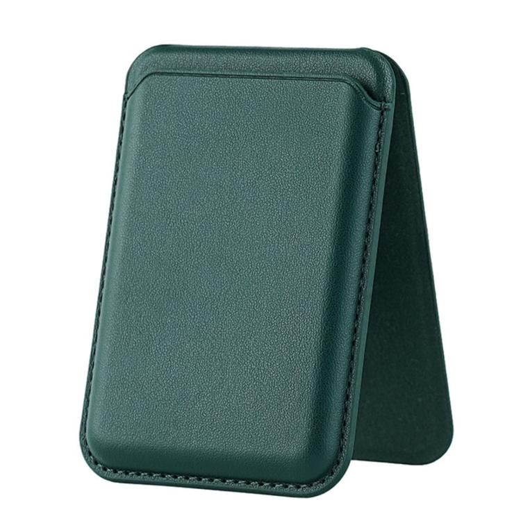Porte-cartes en cuir végétalien magnétique A-Frame