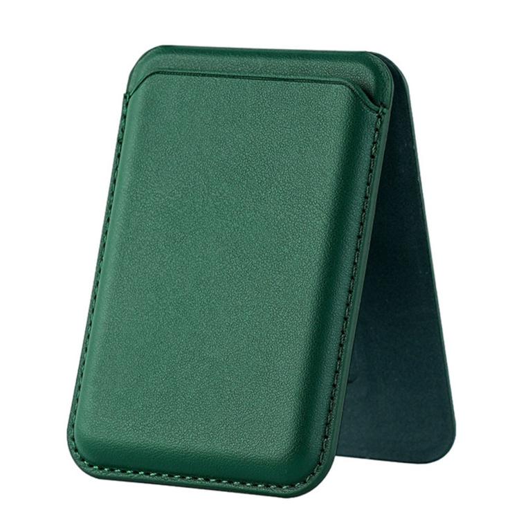 Porte-cartes en cuir végétalien magnétique A-Frame