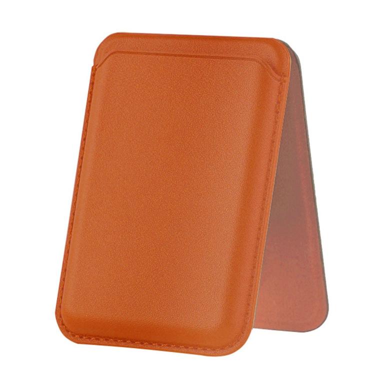 Porte-cartes en cuir végétalien magnétique A-Frame
