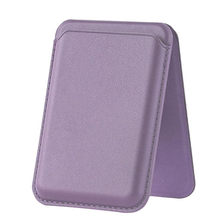 Porte-cartes en cuir végétalien magnétique A-Frame