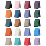 Porte-cartes en cuir végétalien magnétique A-Frame