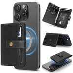 Porte-cartes en cuir magnétique Bond Wallet Ring