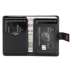 Porte-cartes en cuir magnétique Bond Wallet Ring
