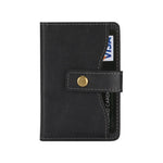 Porte-cartes en cuir magnétique Bond Wallet Ring