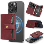 Porte-cartes en cuir magnétique Bond Wallet Ring