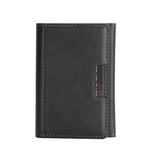 Porte-cartes magnétique végétalien triple volet