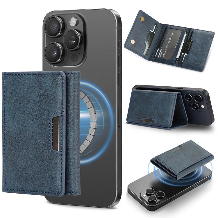 Porte-cartes magnétique végétalien triple volet