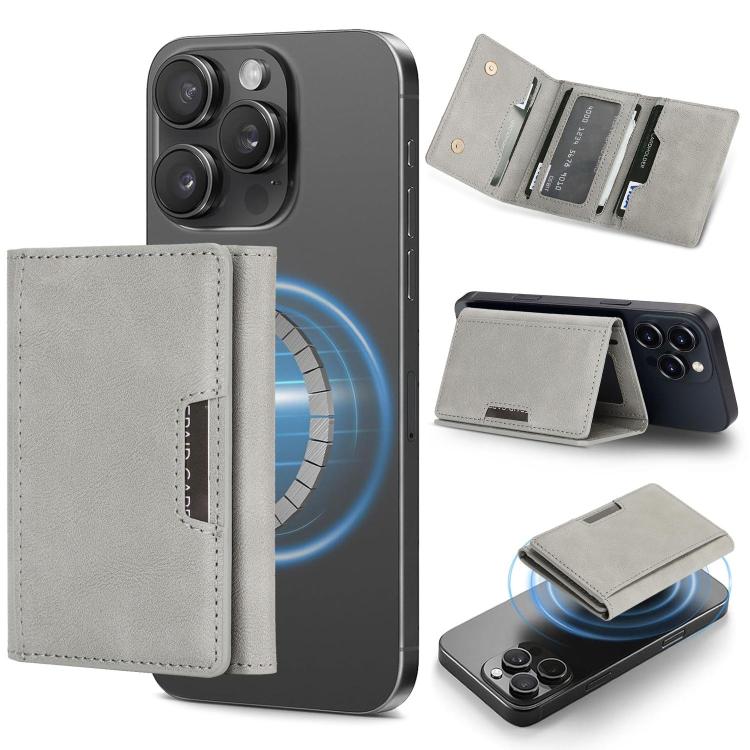 Porte-cartes magnétique végétalien triple volet