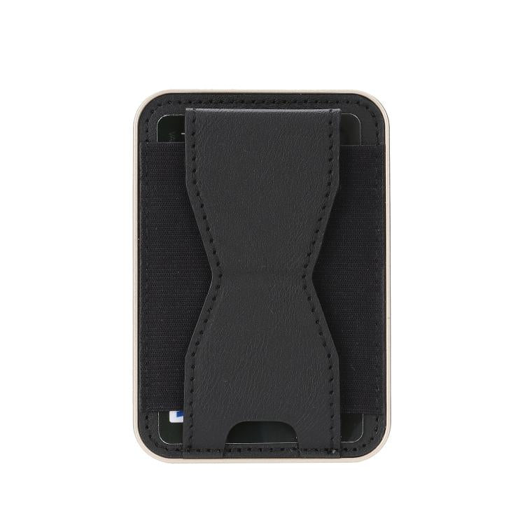 Porte-cartes en cuir vegan avec ceinture magnétique