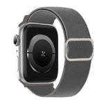 Bracelet de montre élastique en nylon à boucle ardillon à rayures diagonales, pour Apple Watch 46mm / 49mm / 45mm / 44mm, pour Apple Watch 42mm / 41mm / 40mm / 38mm