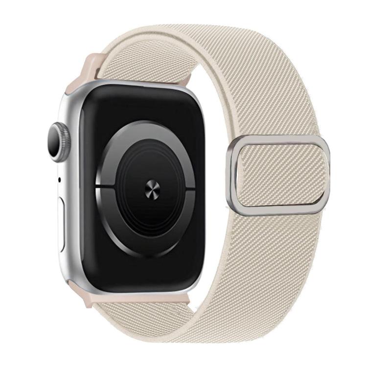 Bracelet de montre élastique en nylon à boucle ardillon à rayures diagonales, pour Apple Watch 46mm / 49mm / 45mm / 44mm, pour Apple Watch 42mm / 41mm / 40mm / 38mm