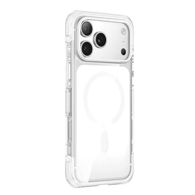 Coque de téléphone magnétique en acrylique avec coussin d'air transparent sous vide, Pour iPhone 17 Pro Max, Pour iPhone 17 Pro, Pour iPhone 17