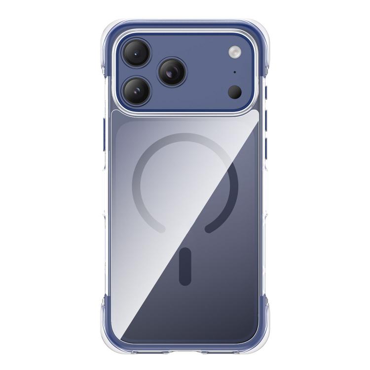Coque de téléphone magnétique en acrylique avec coussin d'air transparent sous vide, Pour iPhone 17 Pro Max, Pour iPhone 17 Pro, Pour iPhone 17
