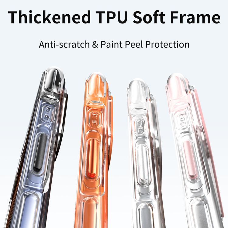 Coque de téléphone magnétique en acrylique avec coussin d'air transparent sous vide, Pour iPhone 17 Pro Max, Pour iPhone 17 Pro, Pour iPhone 17