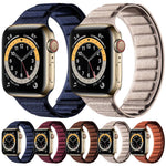 Bracelet de montre magnétique carré en suède, Pour Apple Watch 46mm / 49mm / 45mm / 44mm, Pour Apple Watch 42mm / 41mm / 40mm / 38mm