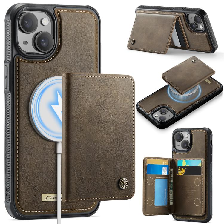 Coque portefeuille détachable magnétique RFID en cuir vegan série CaseMe Me80, pour iPhone 15 Pro Max, pour iPhone 15 Pro, pour iPhone 15 Plus / 14 Plus, pour iPhone 15, pour iPhone 14, pour iPhone 14 Pro, pour iPhone 14 Pro Max, pour iPhone 13 Pro Max