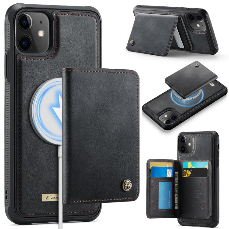 Coque de téléphone portefeuille détachable magnétique CaseMe série Me80 en cuir vegan RFID, pour iPhone 13, pour iPhone 12 / 12 Pro, pour iPhone 12 Pro Max, pour iPhone 11 Pro Max, pour iPhone 11, pour iPhone 11 Pro