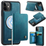 Coque de téléphone portefeuille détachable magnétique CaseMe série Me80 en cuir vegan RFID, pour iPhone 13, pour iPhone 12 / 12 Pro, pour iPhone 12 Pro Max, pour iPhone 11 Pro Max, pour iPhone 11, pour iPhone 11 Pro