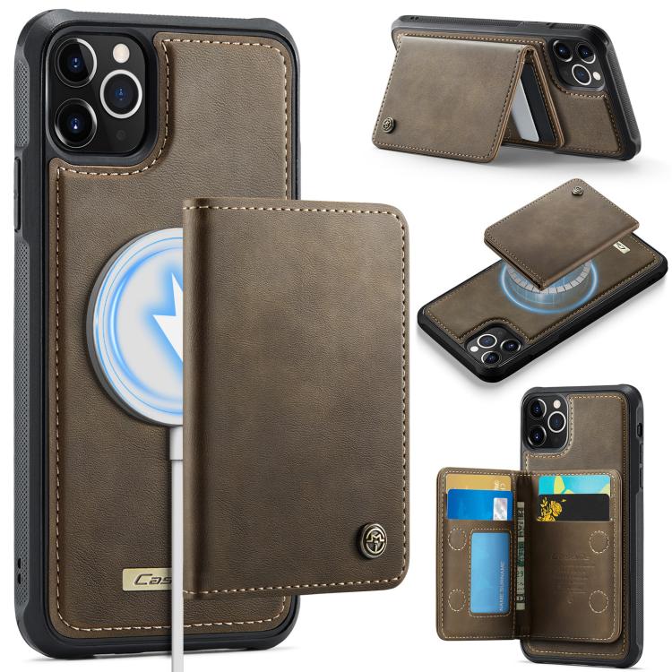 Coque de téléphone portefeuille détachable magnétique CaseMe série Me80 en cuir vegan RFID, pour iPhone 13, pour iPhone 12 / 12 Pro, pour iPhone 12 Pro Max, pour iPhone 11 Pro Max, pour iPhone 11, pour iPhone 11 Pro