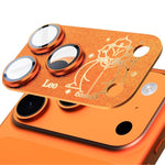 Pour iPhone 17 Pro Max Douze Constellations Armure Intégrée Entièrement Couvrante Film d'Objectif d'Appareil Photo en Métal Givré, Bélier, Vierge, Taureau, Cancer, Capricorne, Sagittaire, Lion, Poissons, Gémeaux, Verseau, Balance, Scorpion