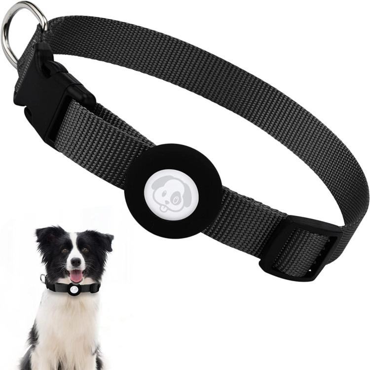Pour collier pour animaux de compagnie en nylon pour chat et chien AirTag 2e génération / AirTag 1re génération, S 1,5 x 28 x 39cm, M 2,0 x 34 x 49cm, L 2,5 x 42 x 60cm