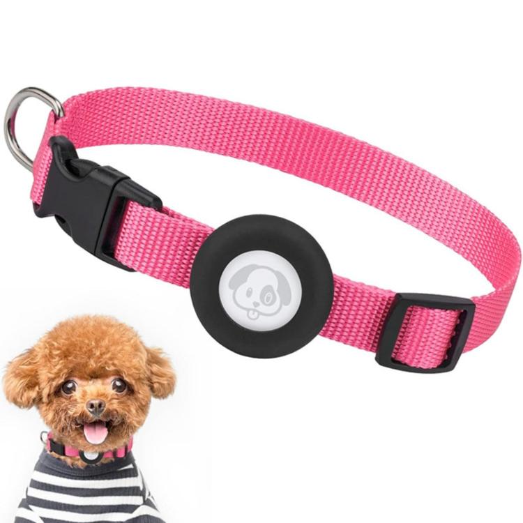 Pour collier pour animaux de compagnie en nylon pour chat et chien AirTag 2e génération / AirTag 1re génération, S 1,5 x 28 x 39cm, M 2,0 x 34 x 49cm, L 2,5 x 42 x 60cm