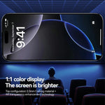 3pcs Film en verre trempé HD électroplaqué anti-explosion avec bord incurvé 3D, installation facile, boîte sans poussière, pour iPhone 17 Pro Max, iPhone 17 Pro, iPhone 17, iPhone Air, iPhone 16 Pro Max, iPhone 16 Pro, iPhone 16, iPhone 15 Pro Max