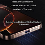 5 pièces coque de protection anti-poussière métallique haute densité pour haut-parleur intégré, pour iPhone Air