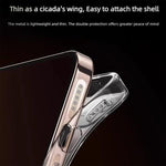 5 pièces coque de protection anti-poussière métallique haute densité pour haut-parleur intégré, pour iPhone Air