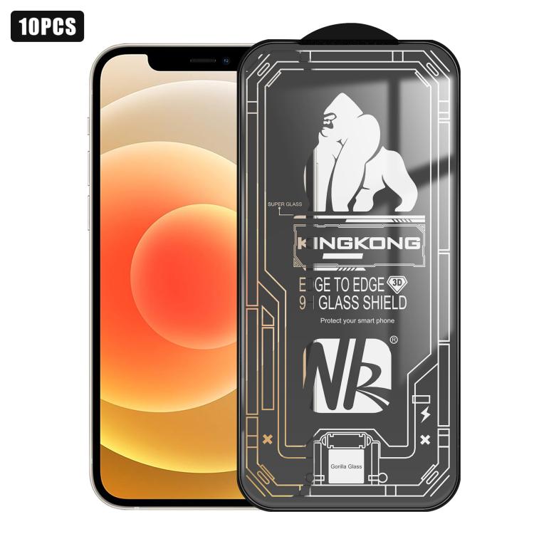 10pcs Film en verre trempé HD électroplaqué anti-explosion résistant aux rayures à grand bord arc 3D, plein écran, pour iPhone 17 Pro Max, pour iPhone 17 Pro, pour iPhone 17, pour iPhone Air, pour iPhone 16 Pro Max, pour iPhone 16 Pro, pour iPhone 16