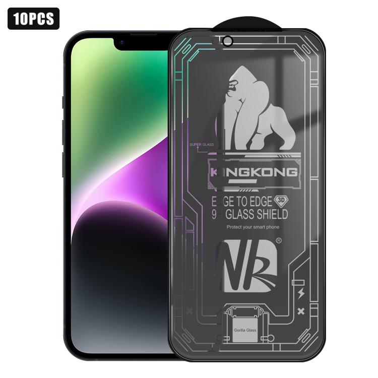 10 protections d'écran en verre trempé 3D grand arc galvanisé anti-explosion anti-rayures plein écran 28 degrés, Pour iPhone 17 Pro Max, Pour iPhone 17 Pro, Pour iPhone 17, Pour iPhone Air, Pour iPhone 16 Pro Max, Pour iPhone 16 Pro, Pour iPhone 16 ...