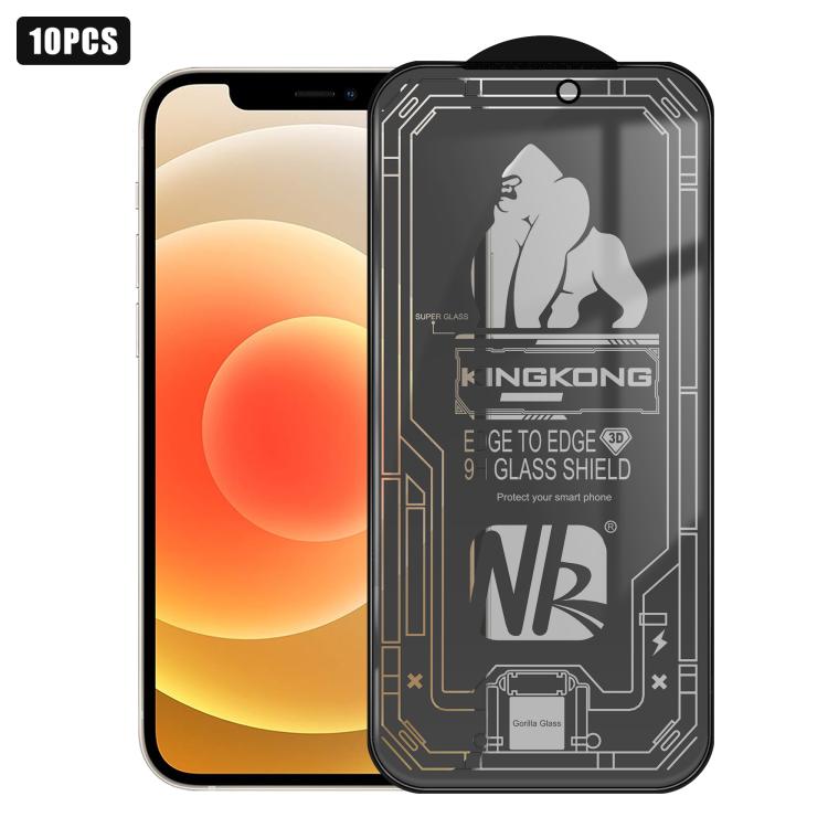 10 protections d'écran en verre trempé 3D grand arc galvanisé anti-explosion anti-rayures plein écran 28 degrés, Pour iPhone 17 Pro Max, Pour iPhone 17 Pro, Pour iPhone 17, Pour iPhone Air, Pour iPhone 16 Pro Max, Pour iPhone 16 Pro, Pour iPhone 16 ...