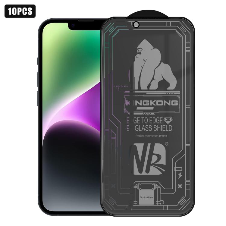 10 films en verre trempé 3D grand arc plaqué, anti-explosion, anti-rayures, plein écran, protection 360 pour iPhone 17 Pro Max, pour iPhone 17 Pro, pour iPhone 17, pour iPhone Air, pour iPhone 16 Pro Max, pour iPhone 16 Pro, pour iPhone 16       ...